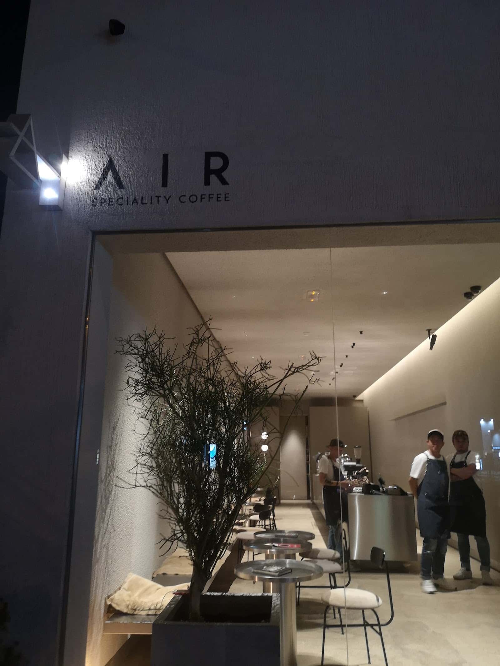 Air Speciality Coffee.