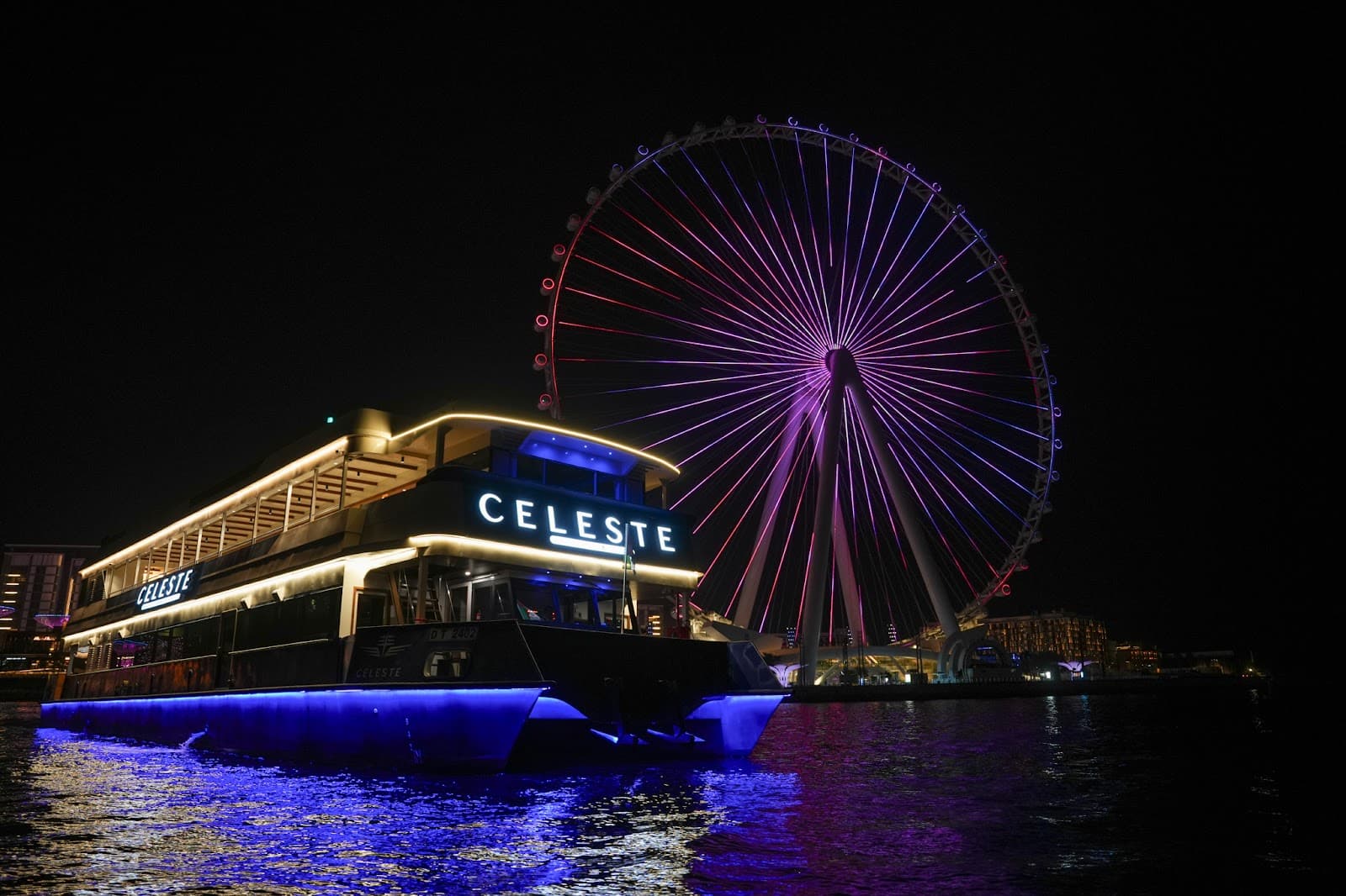 Luxury Dinner Cruise Dubai Marina - Celeste - Image 1