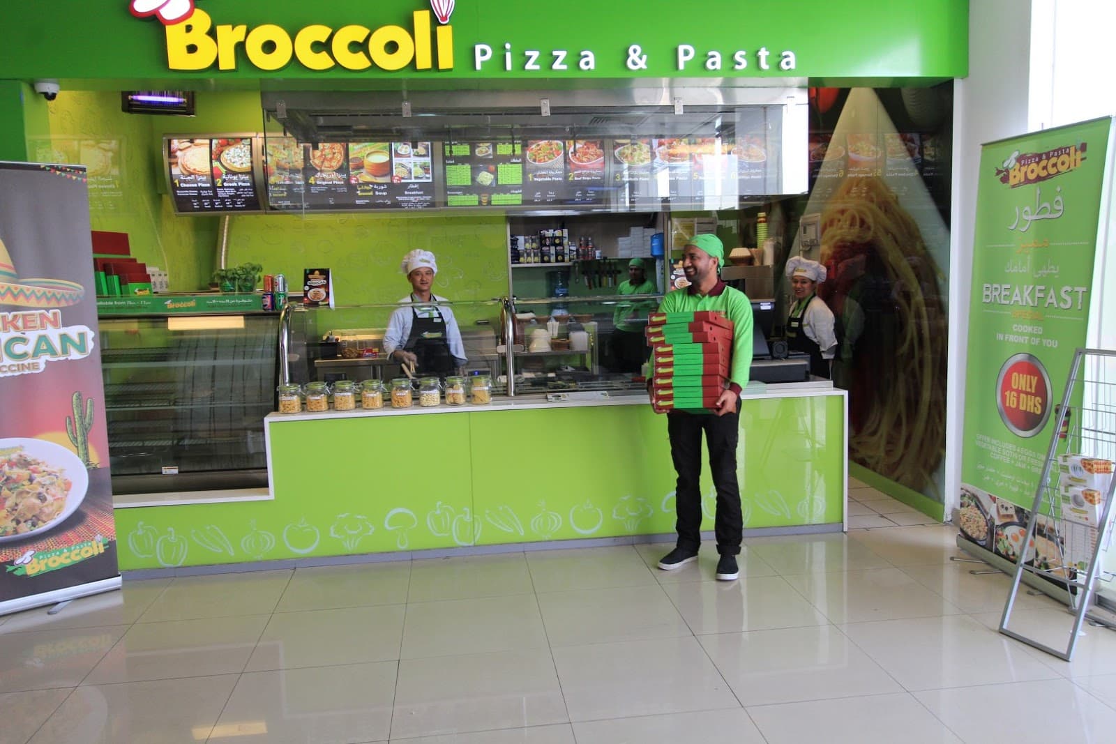Broccoli Pizza & Pasta - Image 1
