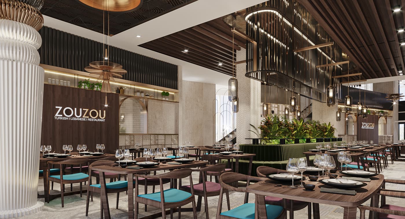 ZouZou Turkish & Lebanese Restaurant | JBR DUBAI - Image 1